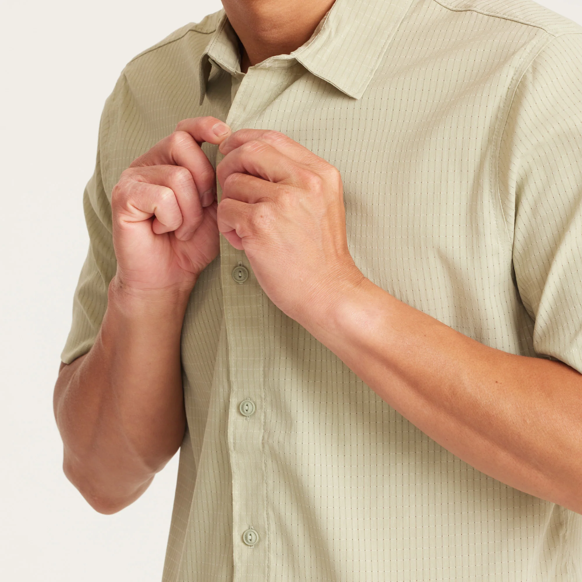 Bless Up Breathable Stretch Shirt - Sage - Image 9