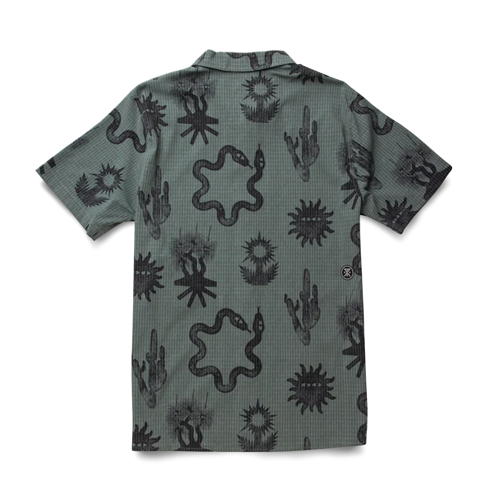Bless Up Trail Button Up Shirt - Forest - Image 19