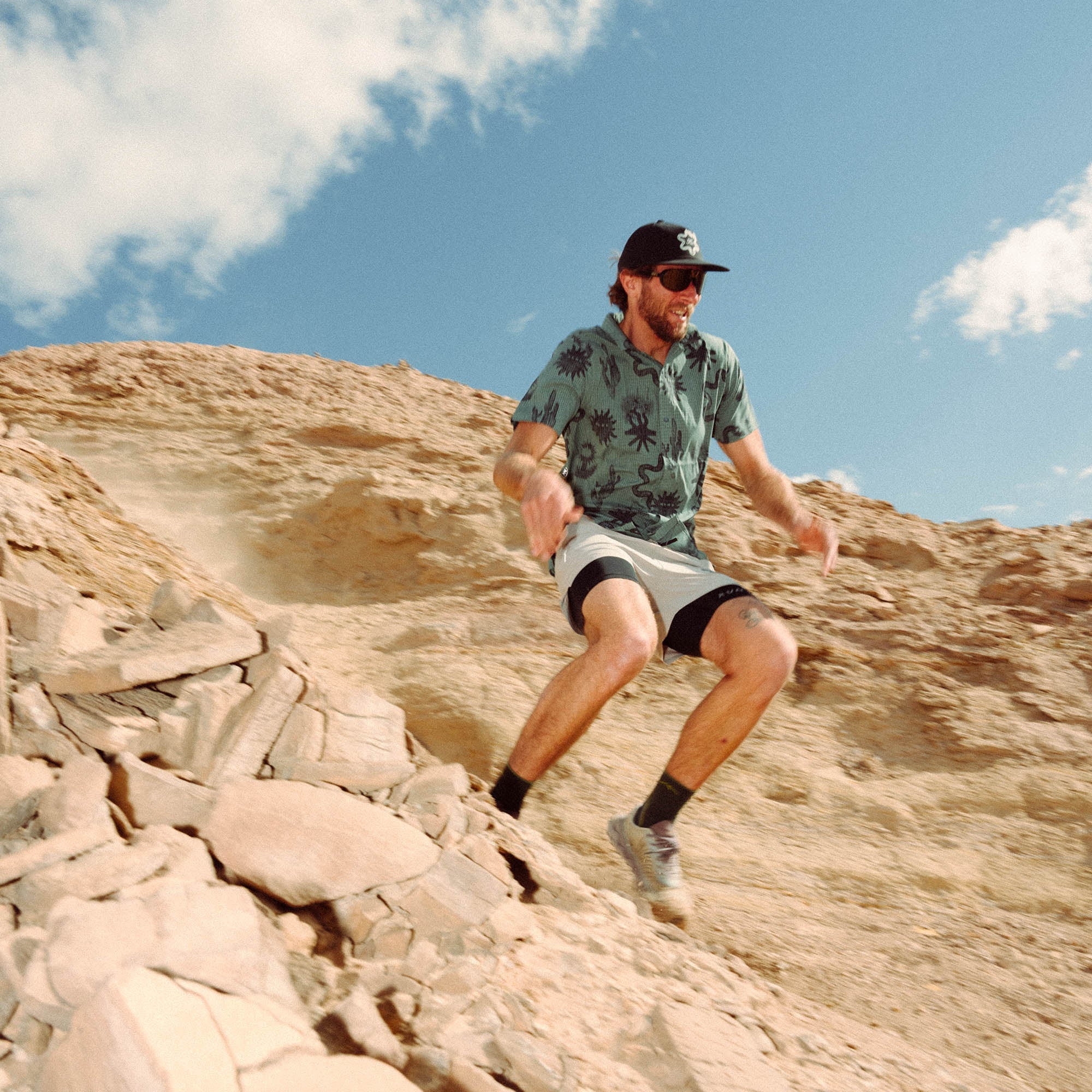 Bless Up Trail Button Up Shirt - Forest - Image 4