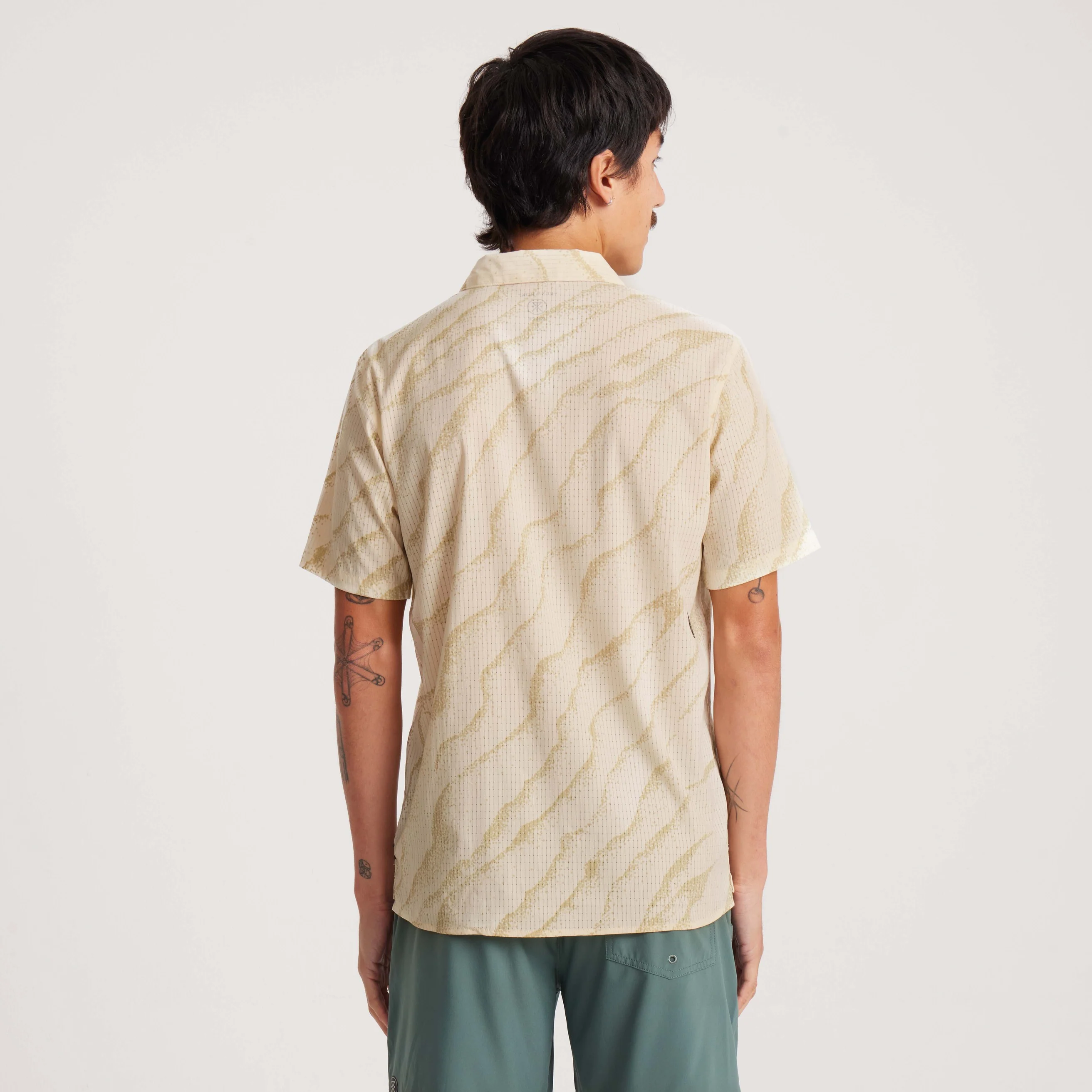 Bless Up Trail Button Up Shirt - Ivory - Image 6
