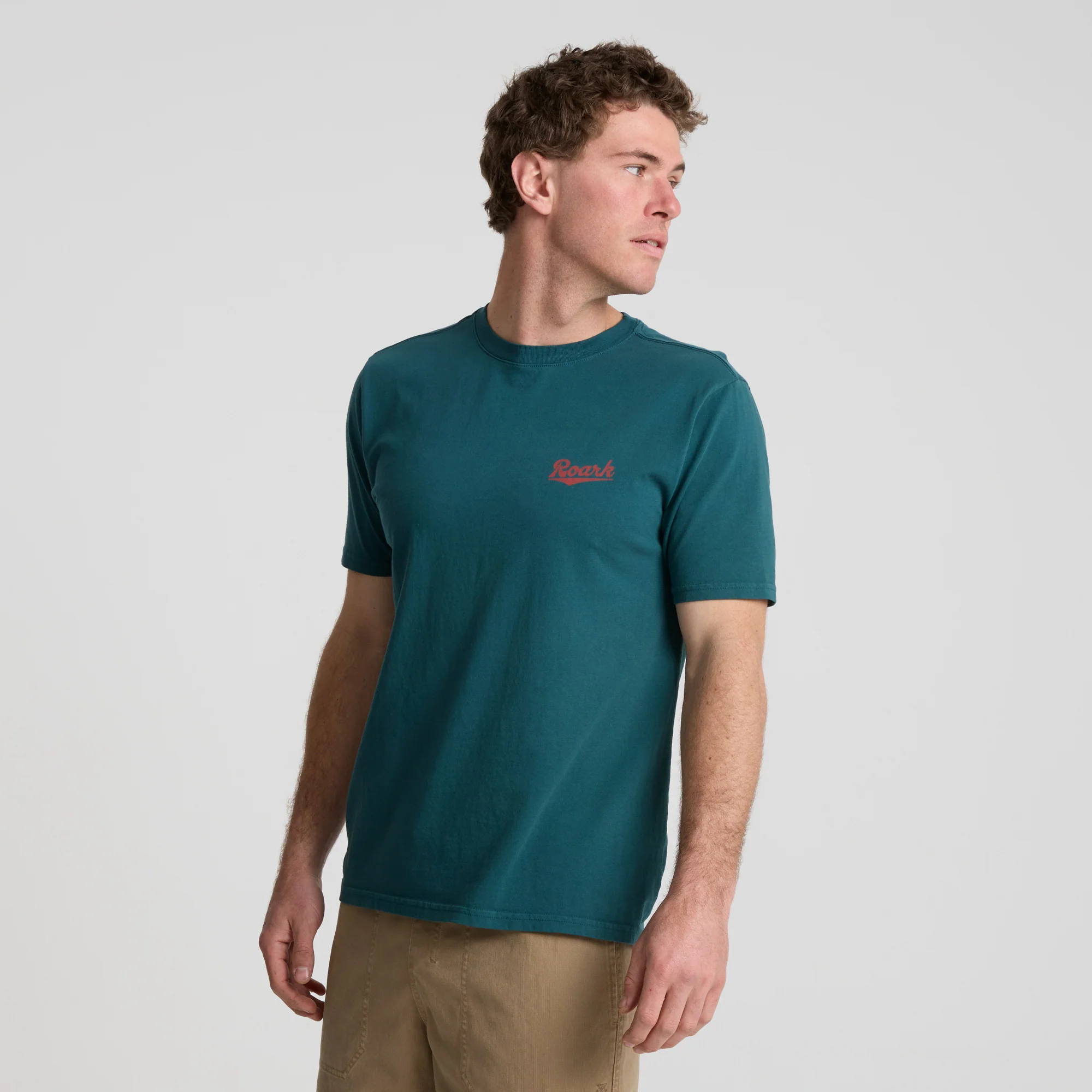 Diamond Script Premium Tee - Deep Sea - Image 3