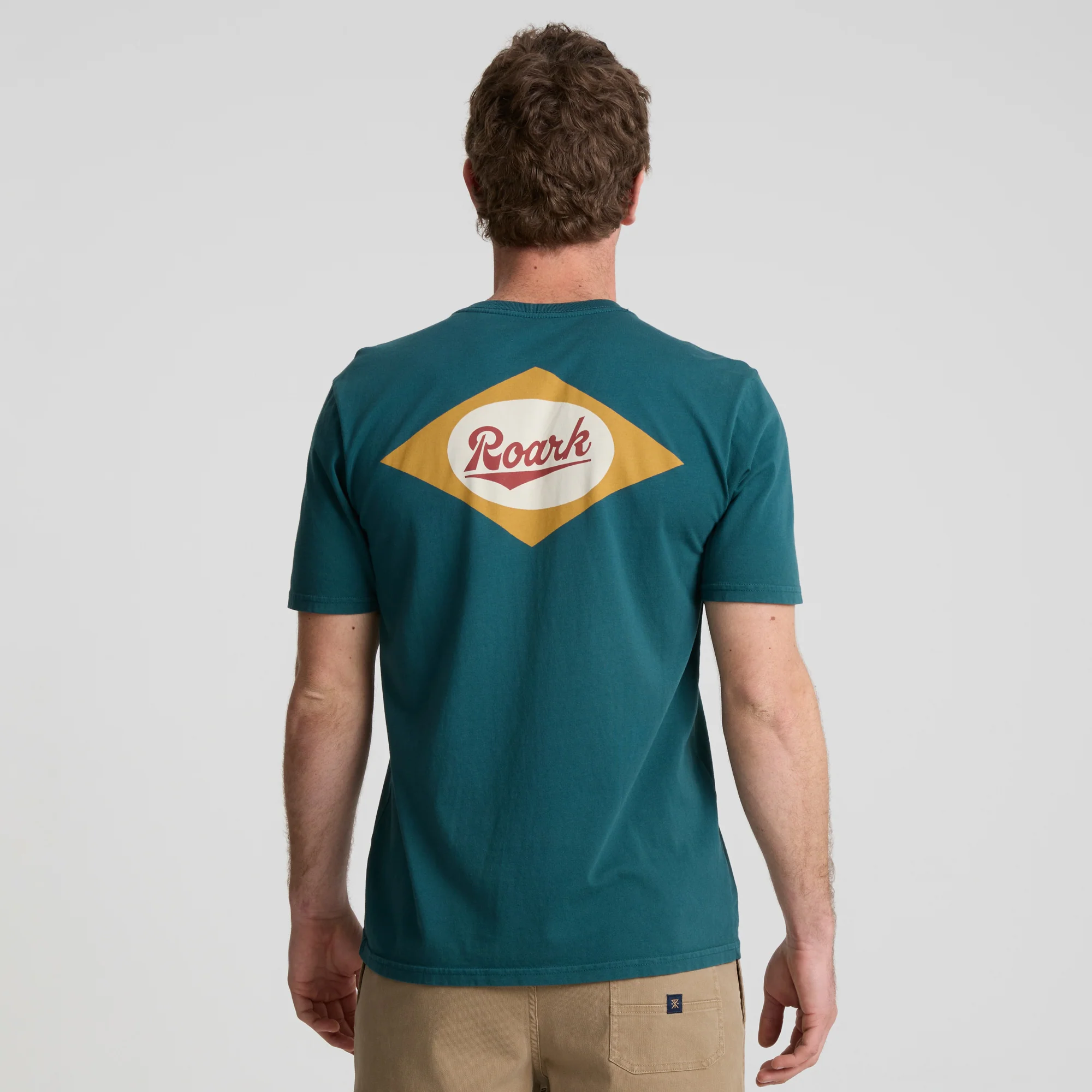 Diamond Script Premium Tee - Deep Sea - Image 4