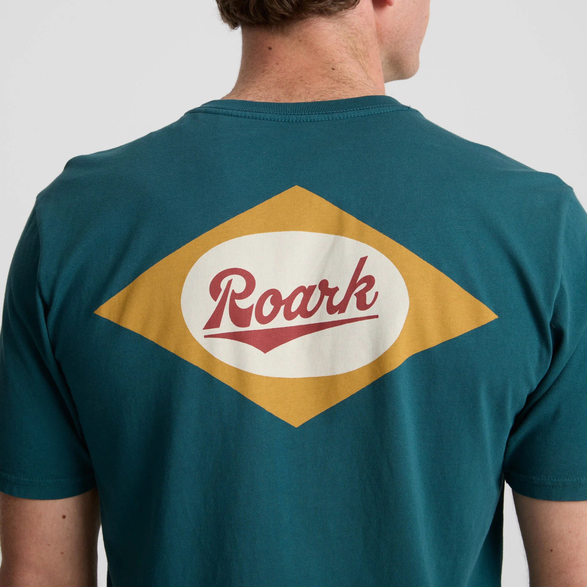 Diamond Script Premium Tee - Deep Sea - Image 5
