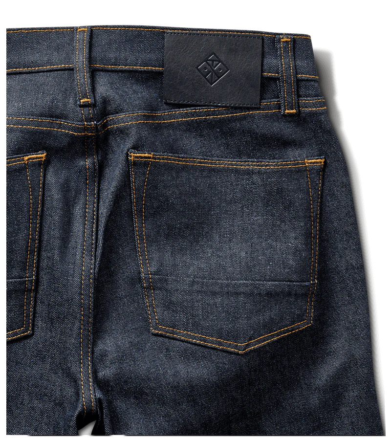 HWY 128 Straight Fit Denim Jeans - Raw - Image 3