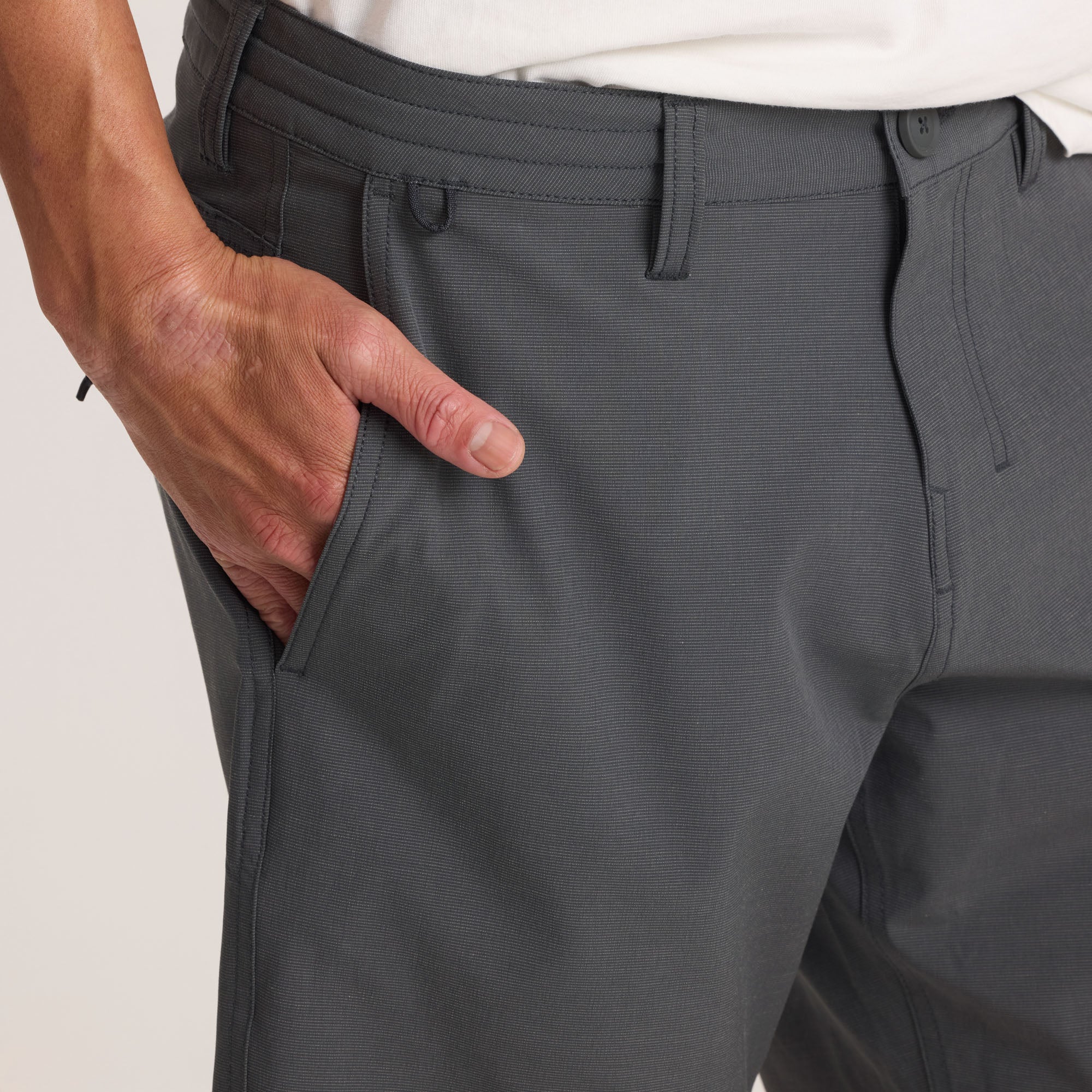 Hytide Hybrid 18.5" Shorts - Charcoal - Image 6