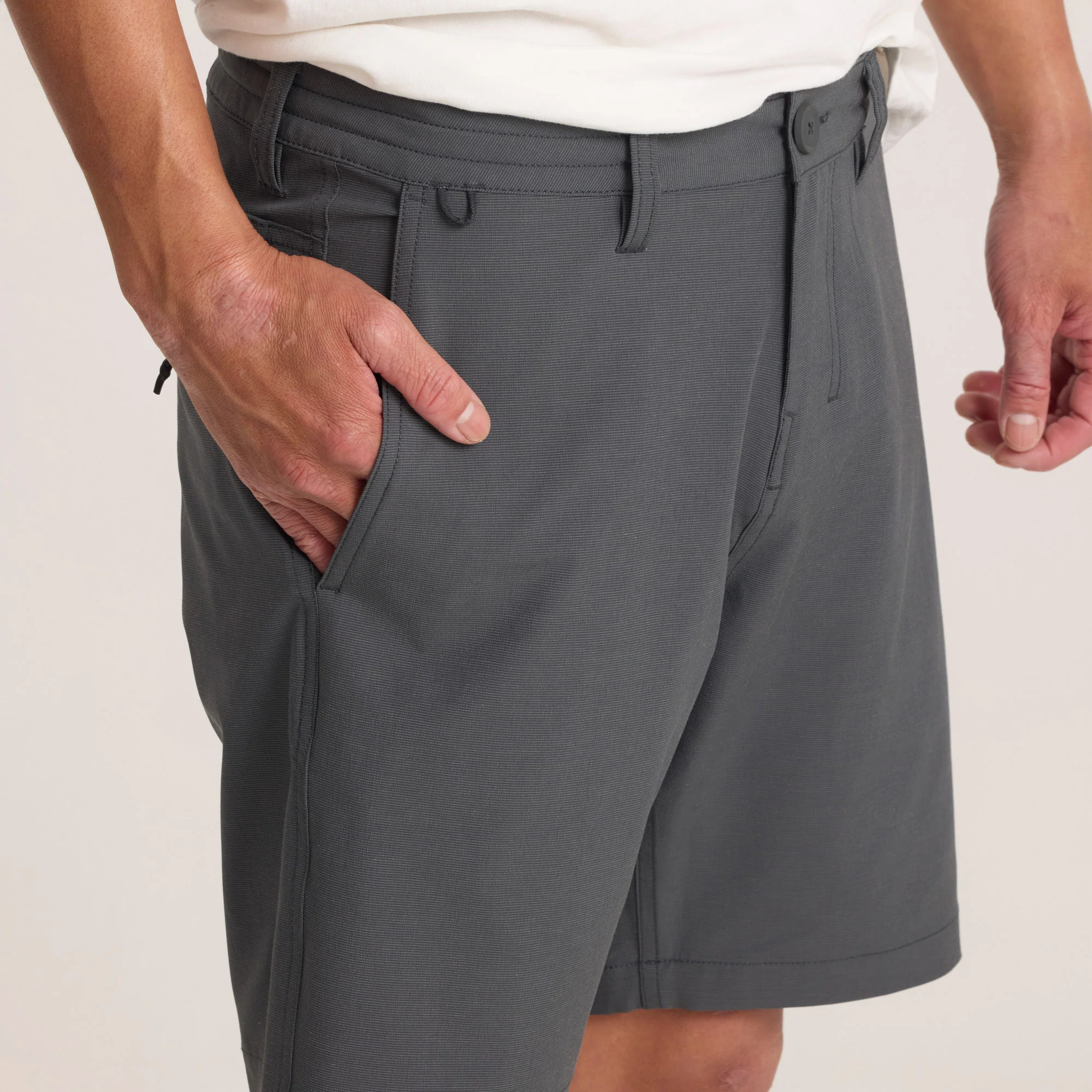 Hytide Hybrid 18.5" Shorts - Charcoal - Image 7