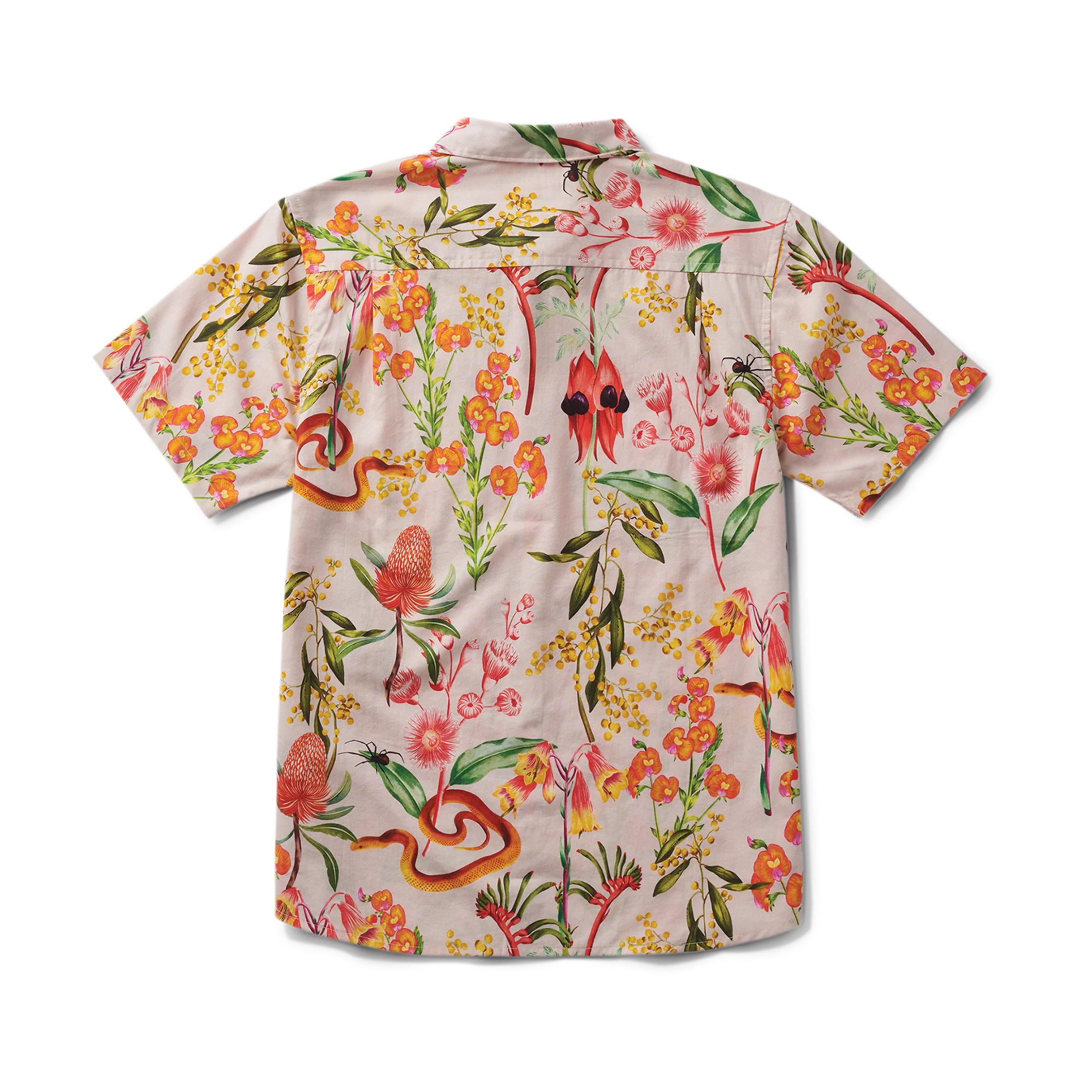 Journey Short Sleeve Button Up Shirt - Dusty Violet - Image 13