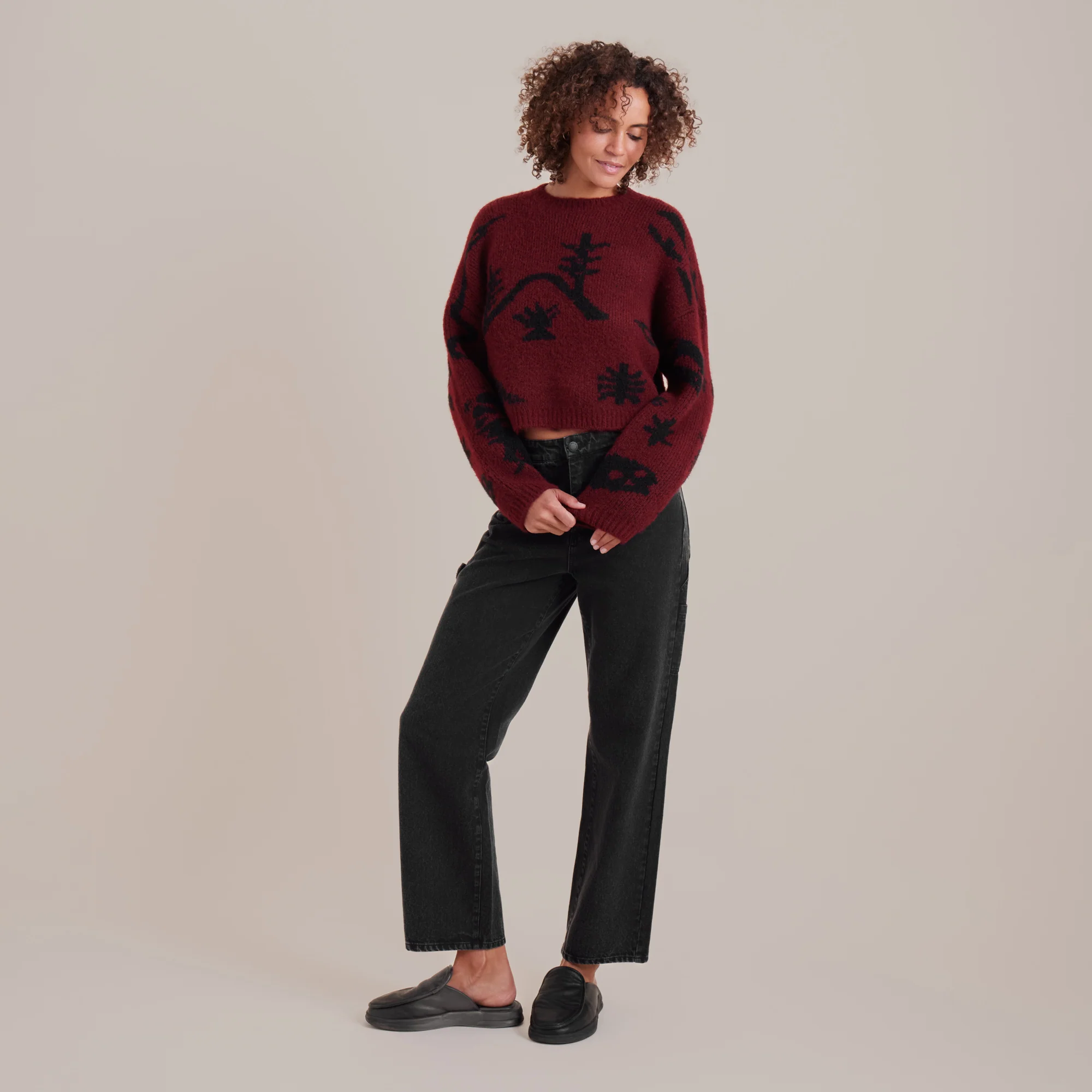 Kos Sweater - Sangria