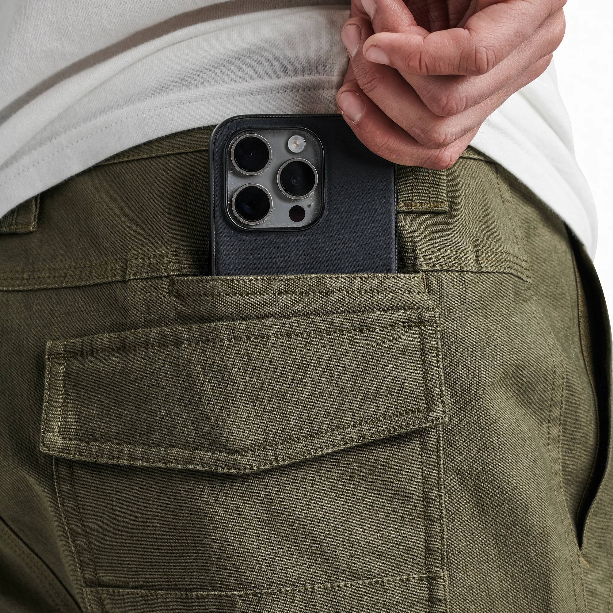 Layover Utility Pants - Military - Image 3