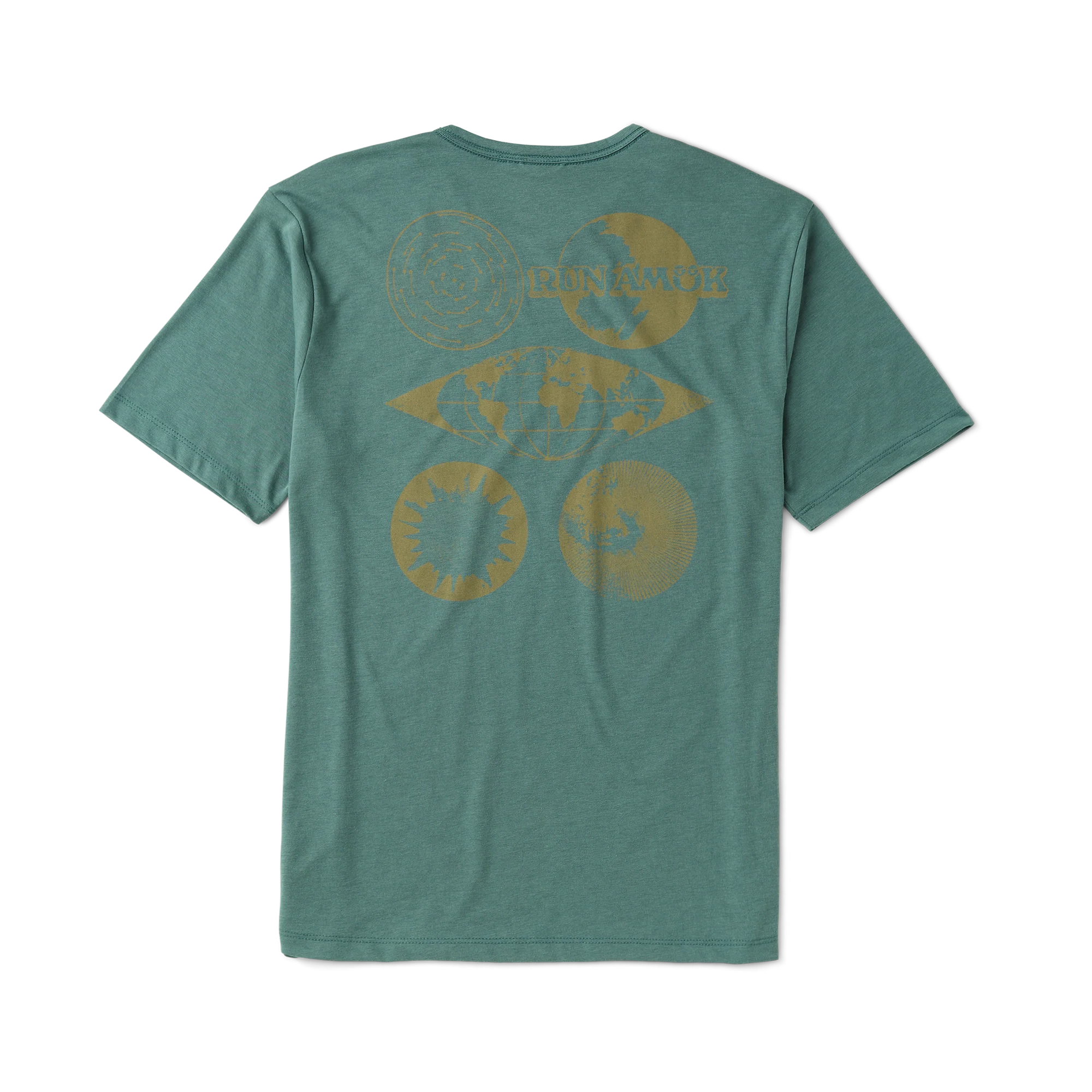 Mathis Active Short Sleeve Tee - Slate Green - Image 10