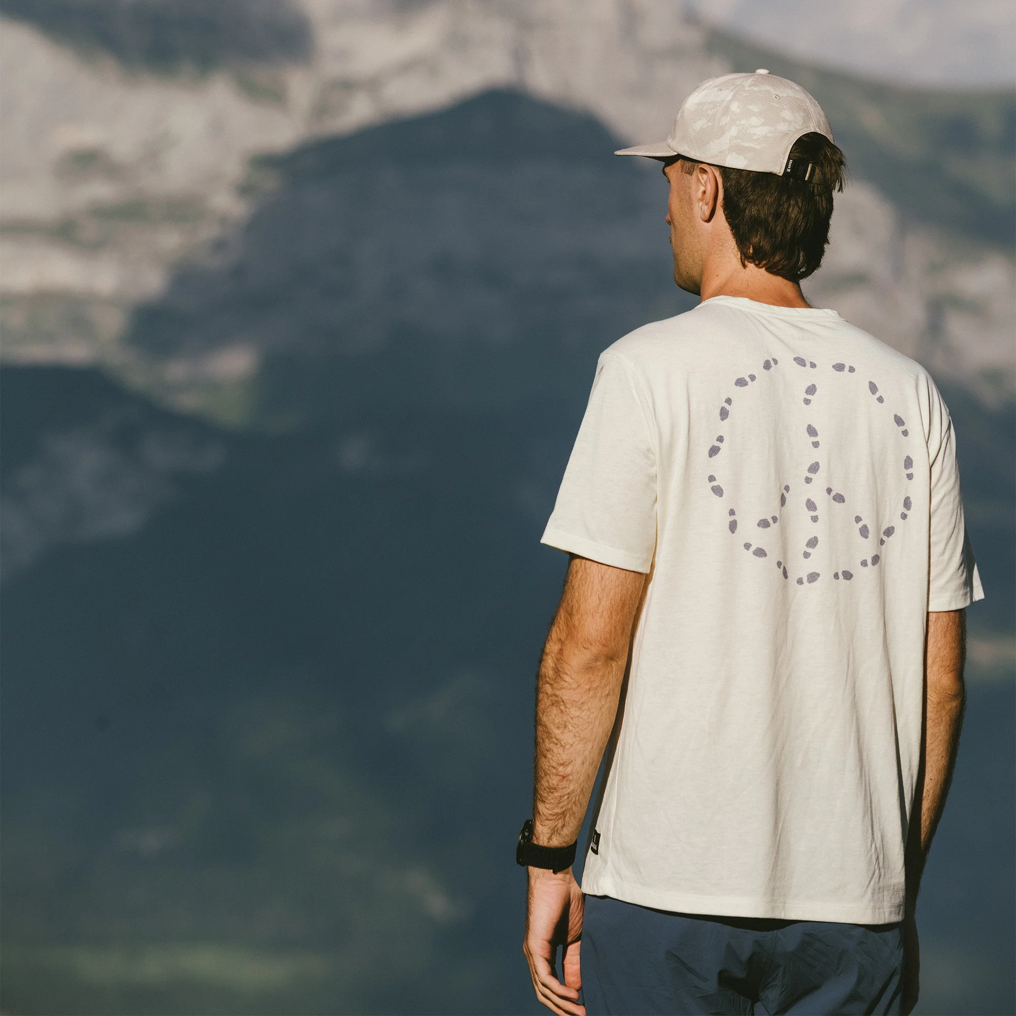 Mathis Active Short Sleeve Tee - Unbleached - Image 2