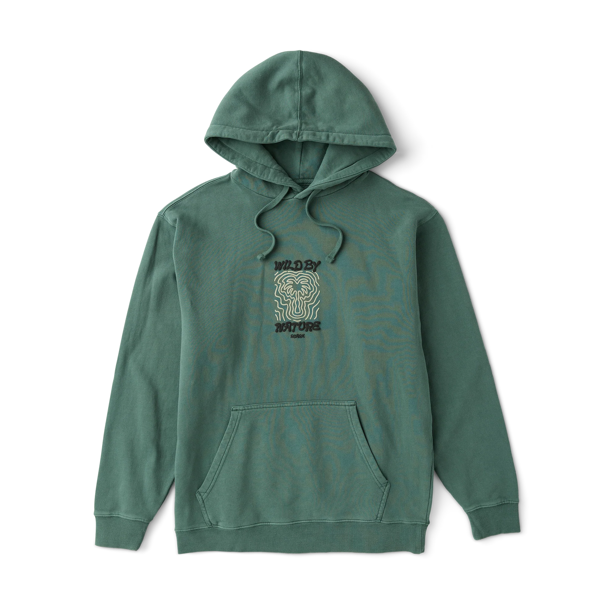 Wild By Nature Hoodie  - Slate Green