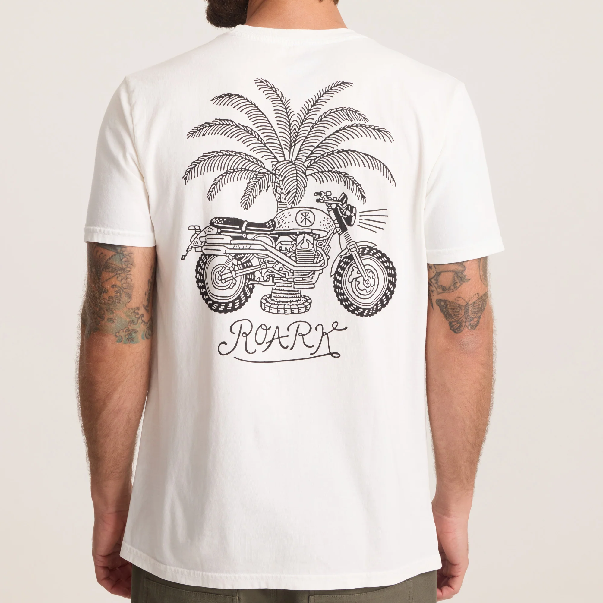 Moto Premium Tee - Off White - Image 6
