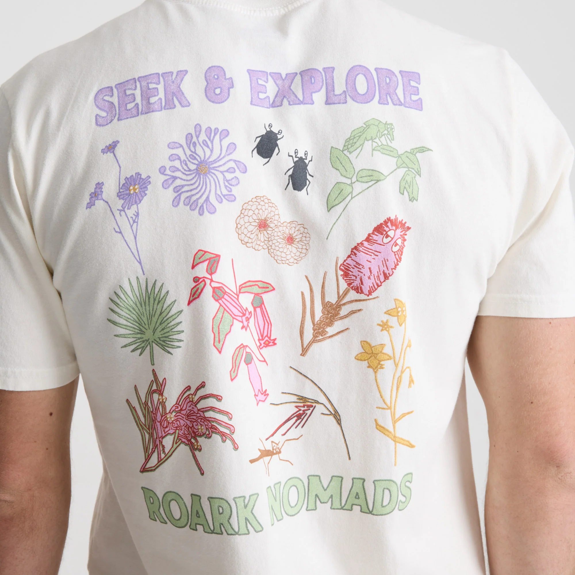 Seek & Explore Premium Tee - Off White - Image 5