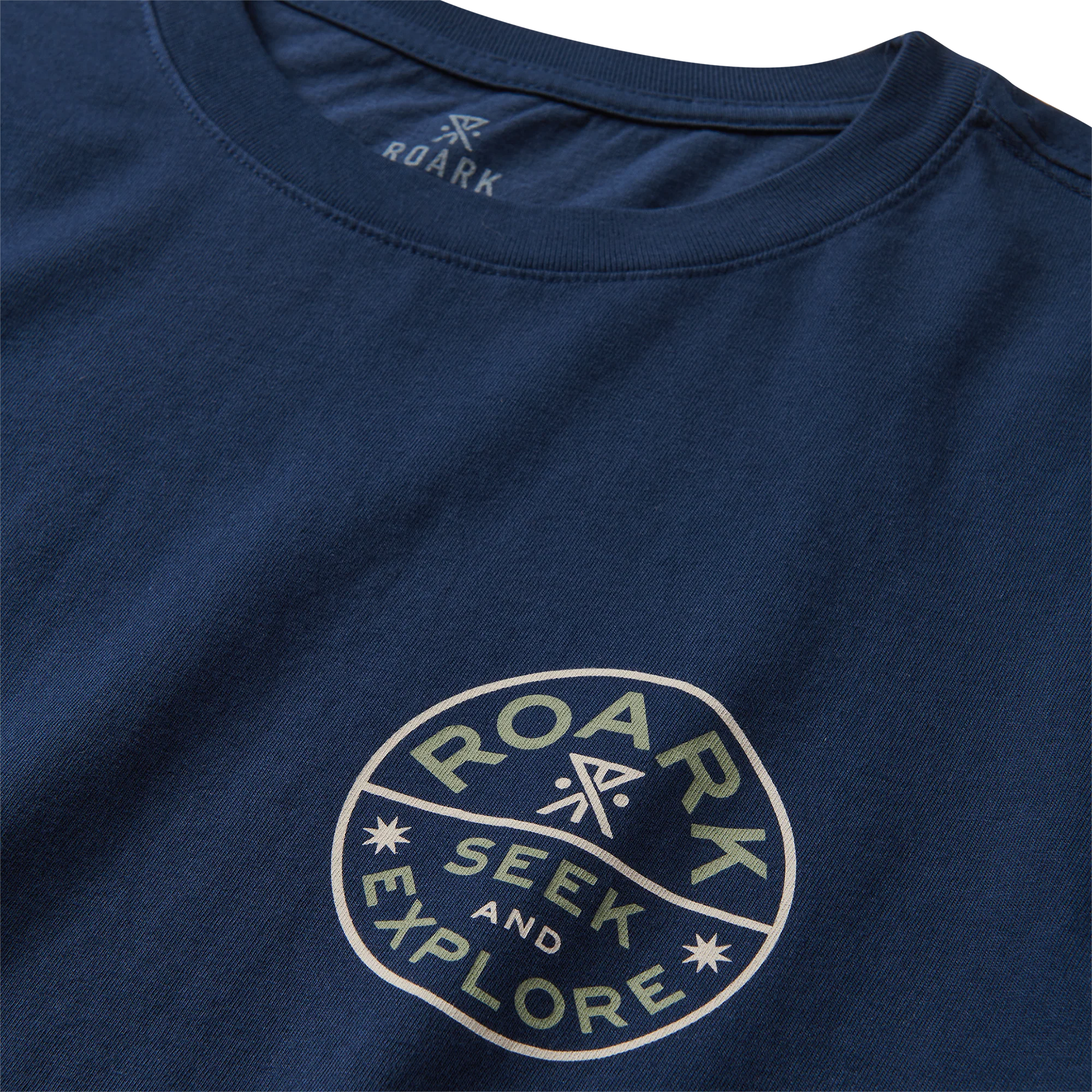 Seek & Explore Signet Premium Tee - Navy - Image 3