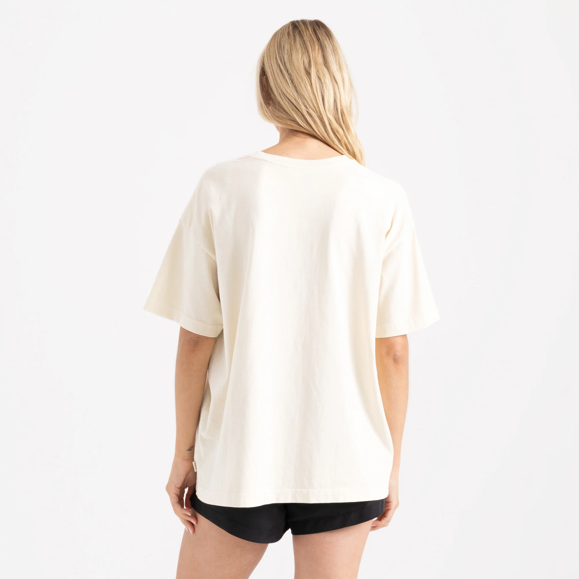 Sun Oversized Premium Tee - Bone - Image 4