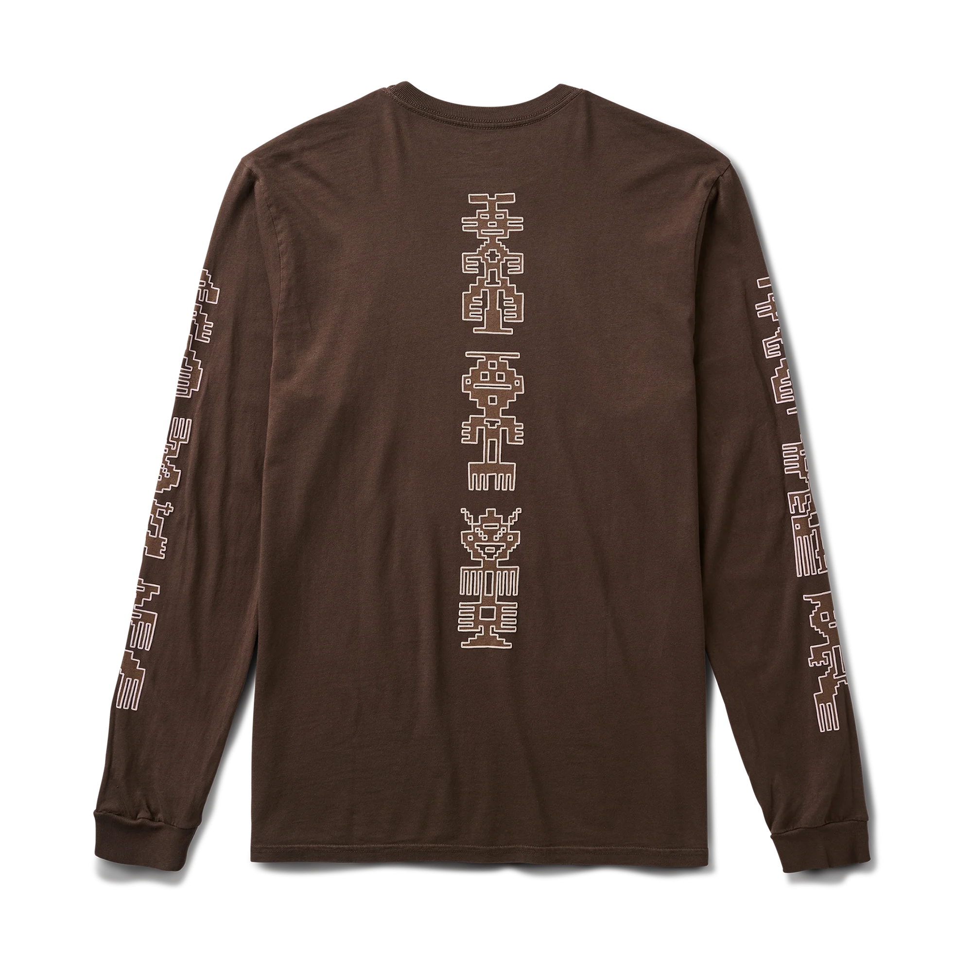 Tomas Premium Long Sleeve Tee - Dark Brown