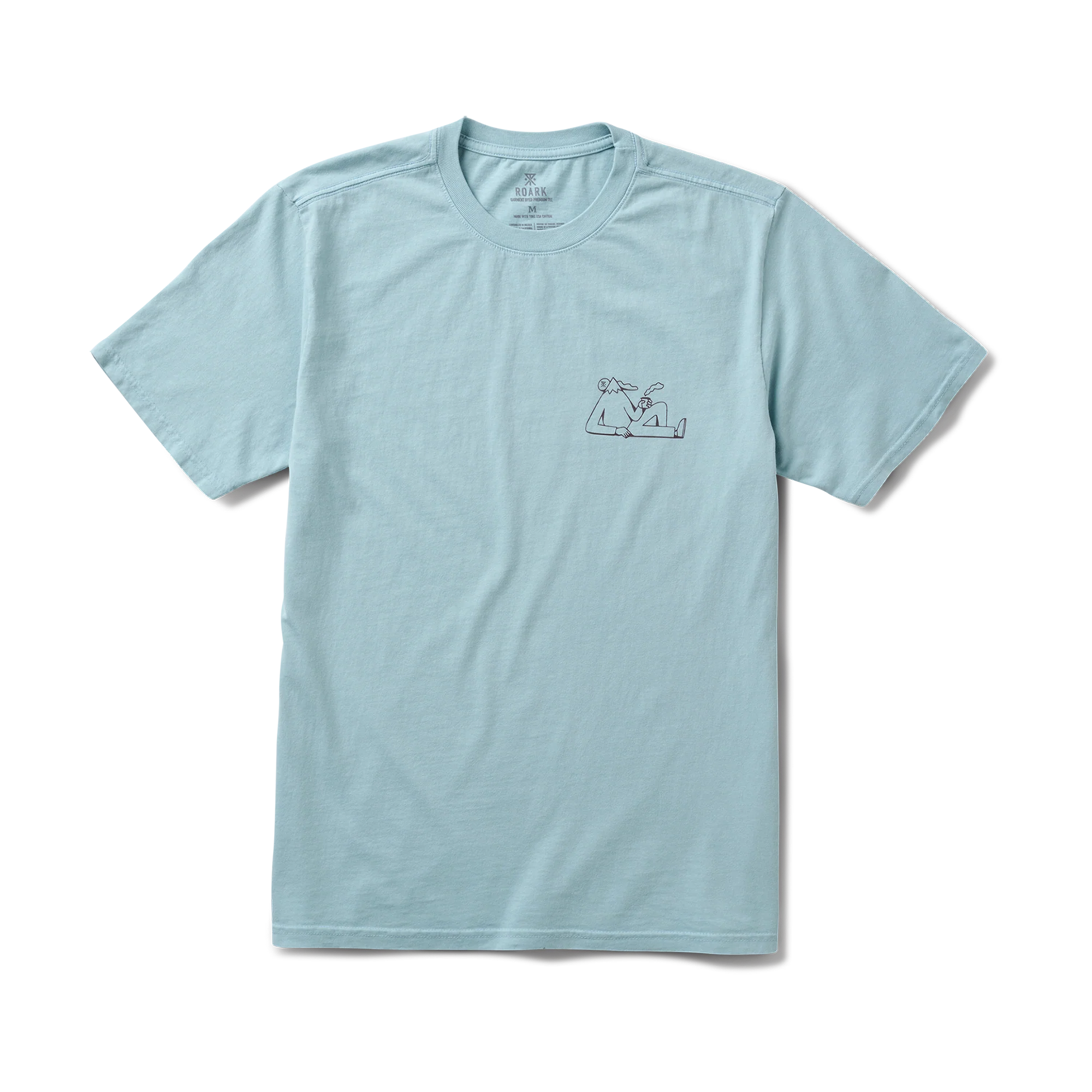 Unhustle Premium Tee - Dusty Blue - Image 6